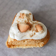 classic vanilla mini heart cake