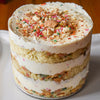 birthday day flavor cake sprinkles