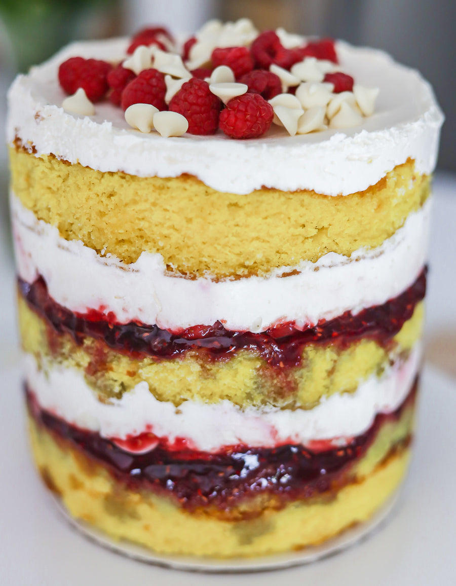 LEMON RASPBERRY CAKE