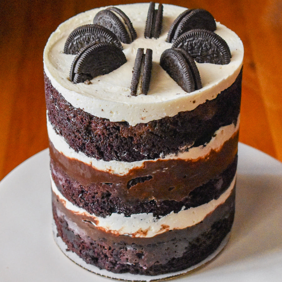 cookies and cream cake chocolate base