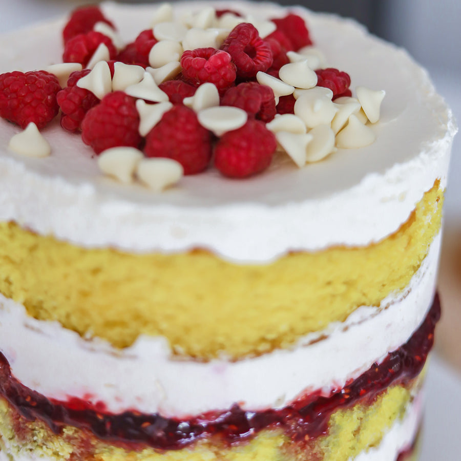 LEMON RASPBERRY CAKE
