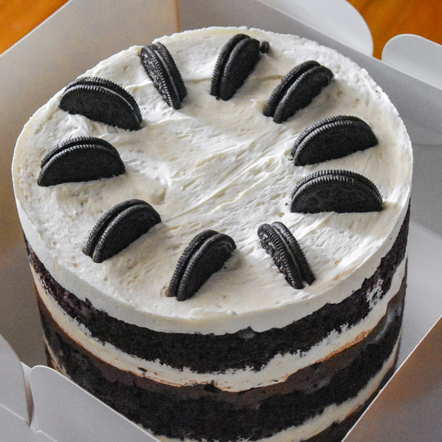 cookies and cream cake chocolate base